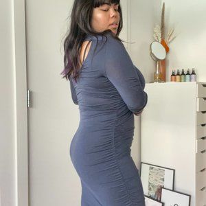 ❌ SOLD NICOLE BRIDGE Ruched Bodycon Dress